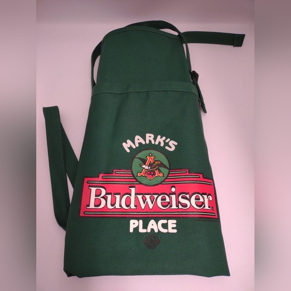 Augusta Sportswear Womens White Apron Embroidered Mother Logo Made In USA - Picture 5 of 8